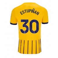 Echipament fotbal Brighton Pervis Estupinan #30 Tricou Deplasare 2024-25 maneca scurta